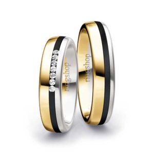 Gelbgold/Zirkonium/Weißgold