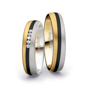 Gelbgold/Zirkonium/Weißgold