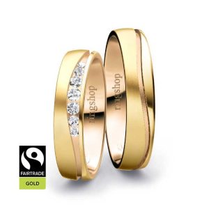 Gelbgold/Rosegold Fairtrade