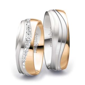Weißgold/Rosegold