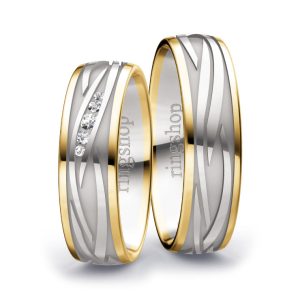 Gelbgold/Weißgold/Gelbgold